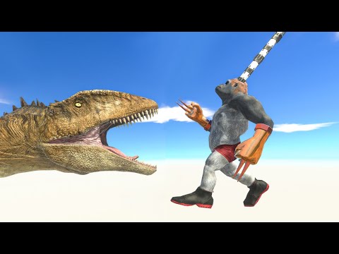 Catch the Suspended Wolverilla - Animal Revolt Battle Simulator