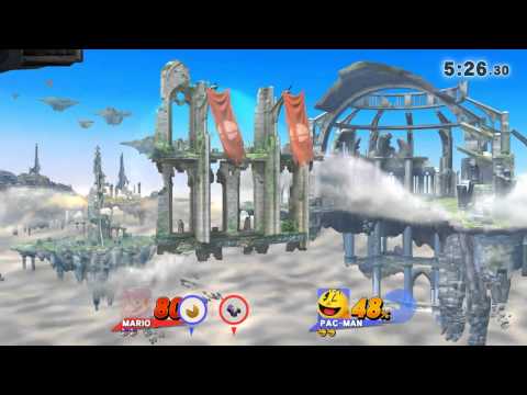 SSB4: SlickJ (Mario) vs Zarek (Pac-Man)