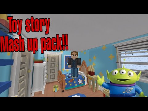 MINECRAFT TOY STORY MASH UP PACK!!
