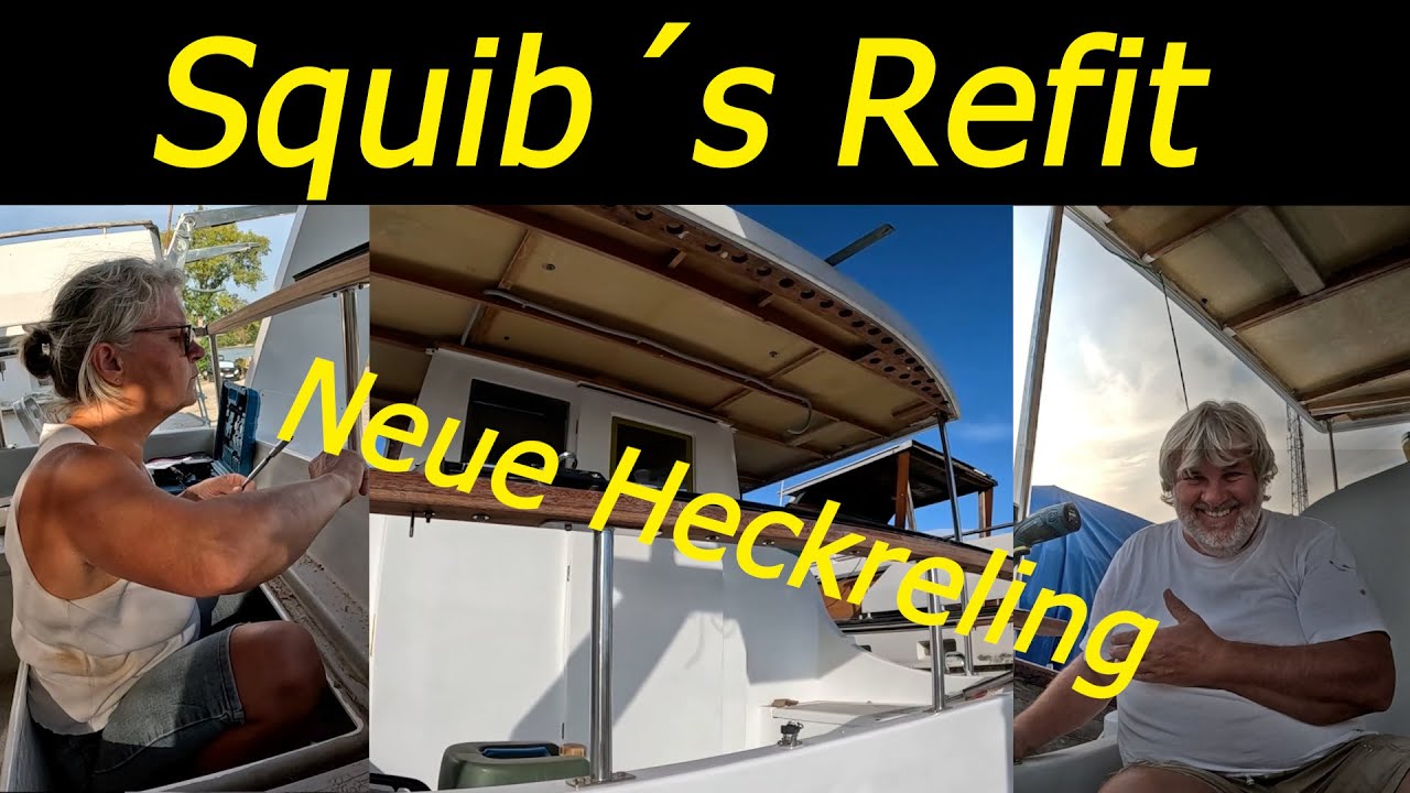 Squib's Refit - Completely rebuilding the wooden stern rail /104