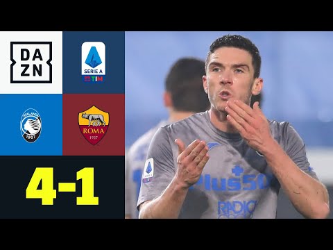4 Tore in 26 Minuten! Gosens und Co. drehen die Partie: Atalanta - AS Rom 4:1 | Serie A | DAZN