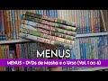 MENUS Masha And The Bear DVDs Vol 1 To 6