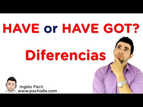 🔴 Learn the difference between HAVE and HAVE GOT | Easy English with Pacho8a