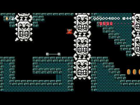 Crush Lobster! by JohnnyZ - SUPER MARIO MAKER - NO COMMENTARY 1bc