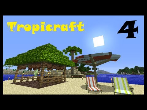 Tropicraft Ep. 4 - Volcano Trip + Treasure Hunting (Minecraft Mod LP)