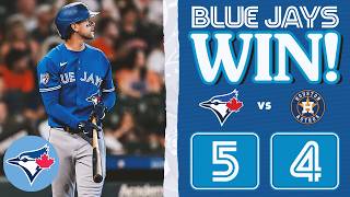 Ernie Clement hits go-ahead homer in extras to win Houston series!
