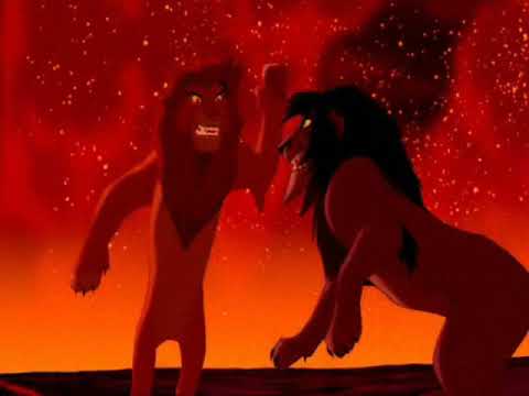 Le Roi Lion - Simba vs scar - bataille finale VF