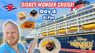 LAST DAY on Disney Wonder Cruise Ship! Final Thoughts | Day at Sea, Lots of Food, 'Til We Meet Again