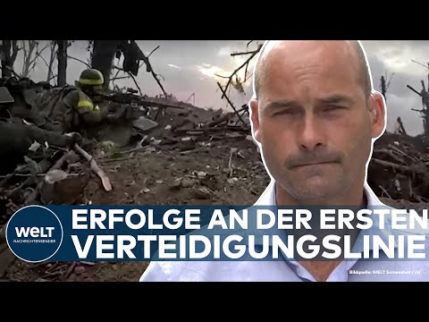 UKRAINE-KRIEG: Meldungen von Durchbruch durch dritte russische Verteidigungslinie wohl falsch | WELT