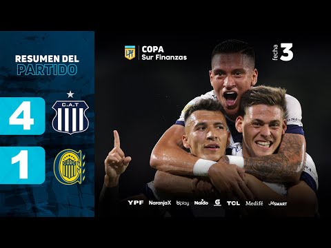 TALLERES 4 - 1 ROSARIO CENTRAL I Resumen del partido I #CopaSurFinanzas 2024