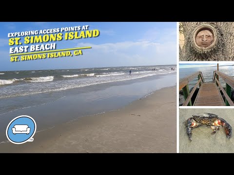 Visiting the Most Popular Beach Access Points on East Beach in St. Simons Island, GA
