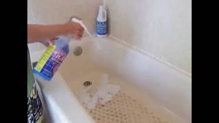 How to clean a dirty tub quickly