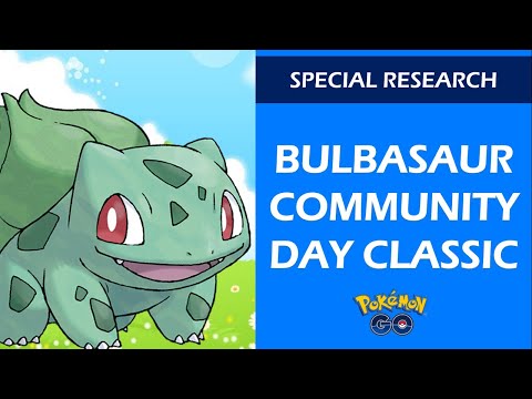 Bulbasaur Community Day Classic | Special Research | Pokémon GO