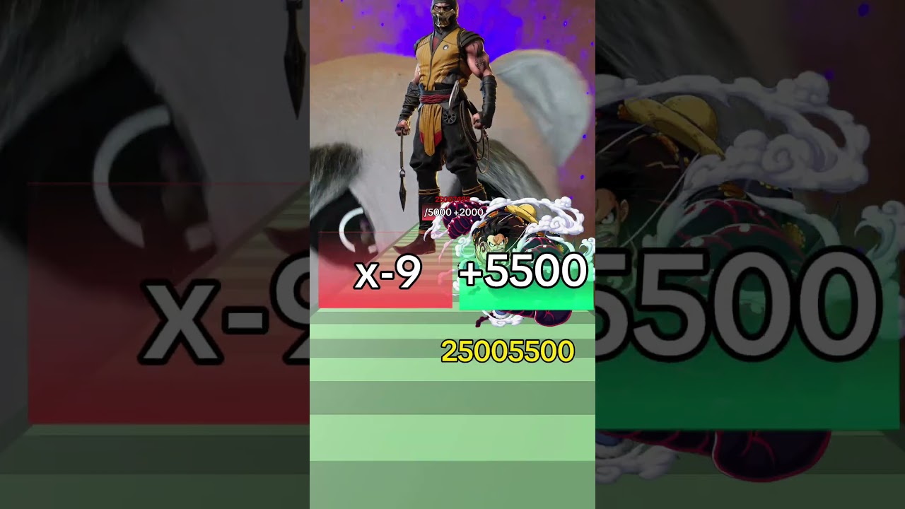 Luffy Vs Scorpion 👽️💦#painting #coloring #puzzle #iq