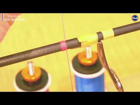 【A Rod Building Guide for Everyone】Step5-How to wrap top guide [Step by step RODBUILDING]