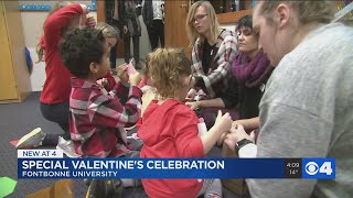 Download lagu Valentine's Day celebration held for children in Fontbonne's developmental language group mp3 Download lagu Valentine's Day celebration held for children in Fontbonne's developmental language group mp3