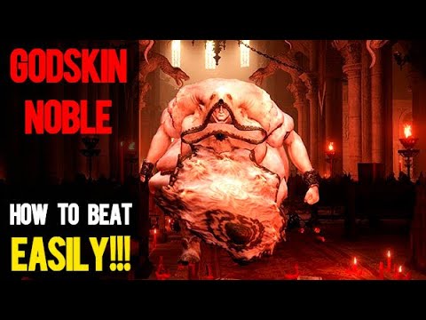 Godskin Noble EASY STRATEGY! How to Beat Godskin Noble Easily! Elden Ring Guide
