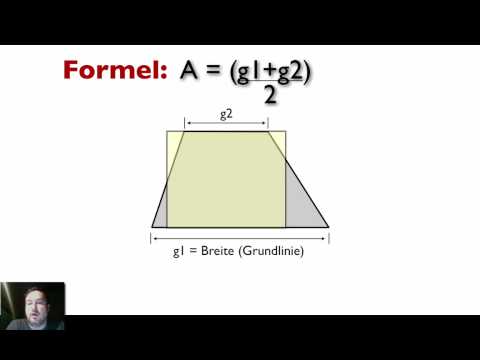 Fläche eines Trapez berechnen