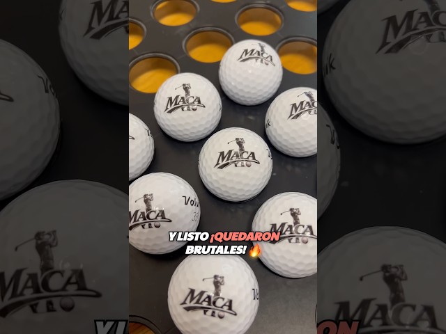 Vídeo relacionado con Lasernauten Juego de Golf Personalizado: 4 Pelotas Grabadas con Iniciales y Estuche de Cuero Golfistas