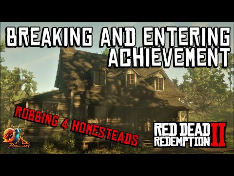 Breaking and Entering [Achievement] - Red Dead Redemption 2