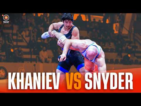 Is Mukhamed KHANIEV (UWW) the next Sadulaev? | Khaniev vs. Kyle SNYDER (USA)