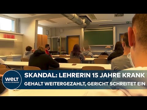 NRW-SKANDAL: Lehrerin 15 Jahre krankgeschrieben – Gehalt weitergezahlt, Gericht schreitet ein