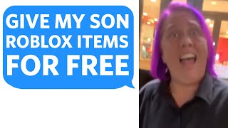 Karen DEMANDS I give her Spoiled Brat MY ROBLOX ITEMS for FREE - Reddit Podcast