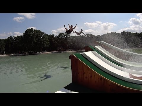 Royal Flush Slide at BSR Cable Park