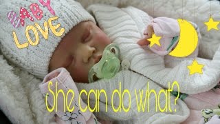 REBORN BABY REALLY SUCKS PACIFIER! LIFE LIKE DOLL! MY FAKE BABY DOLL OBBSESSION!