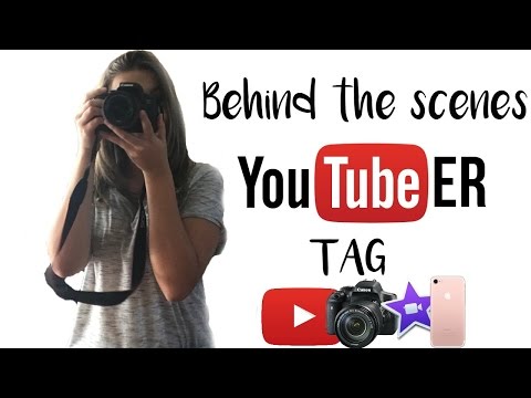 Behind the scenes YouTuber tag 2017 | Kayla's World Video