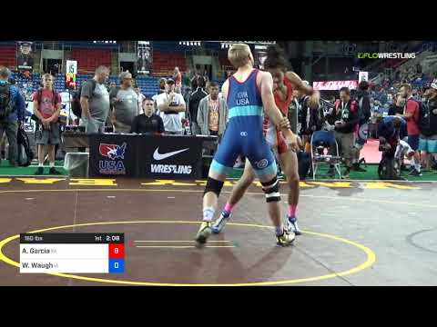 2018 USMC-USAW Cadet & Junior GR Nationals/Junior 160 Round Of 128 - Angel Garcia (PA) Vs. William