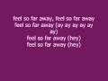 Jay Sean ft. Keisha Buchanan - Far Away (Lyrics ...