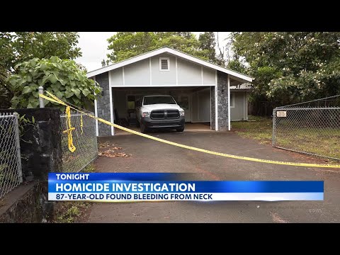 Neighbor arrested for murder after Big Island kupuna, 87, found in driveway with neck slashed