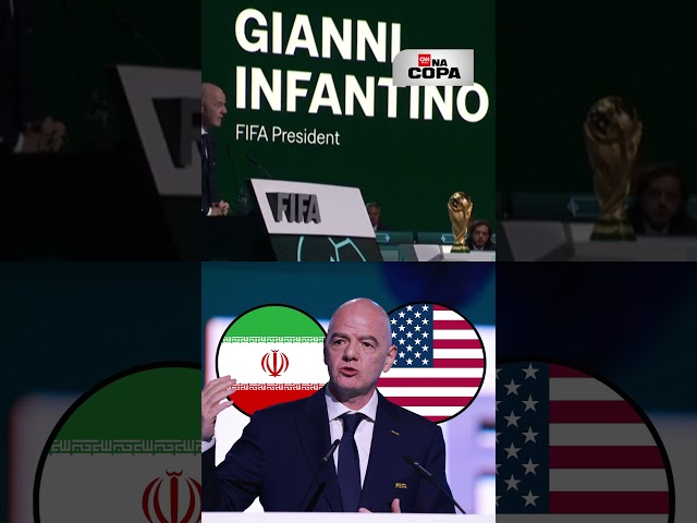 Irã participará da Copa do Mundo de 2026 e jogará nos EUA, afirma Infantino | CNN ESPORTES