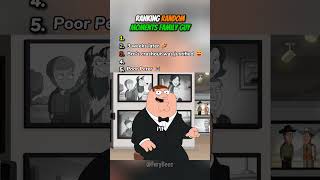 Ranking Random Moments Family Guy 😆