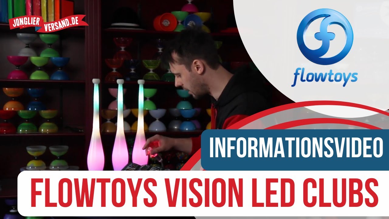 product video Flowtoys - Vision® LED Jonglierkeule