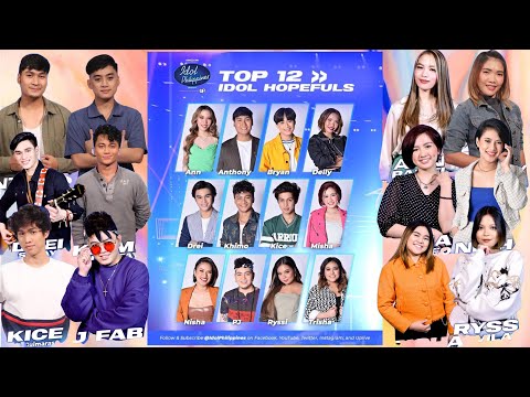 Here are your Top 12 Idol Hopefuls this season! #IdolPH2Top12 | SOLO ROUND *audio only* #idolph 🎤😲