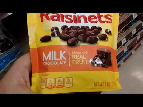 Milk Chocolate Raisinets "Nestle"