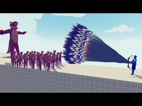 100X T-REX + 1 GIANT VS EVERY GOD - Totally Accurate Battle Simulator - Tabs