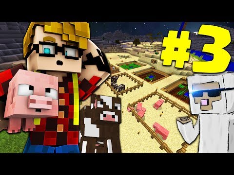 MATES in MINECRAFT: CAPTURE ANIMALS & PLANTS!! #3