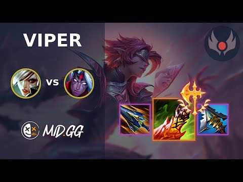 MID.GG: [ Viper ] Riven TOP vs Varus | NA GRANDMASTER | LOL Season 2024