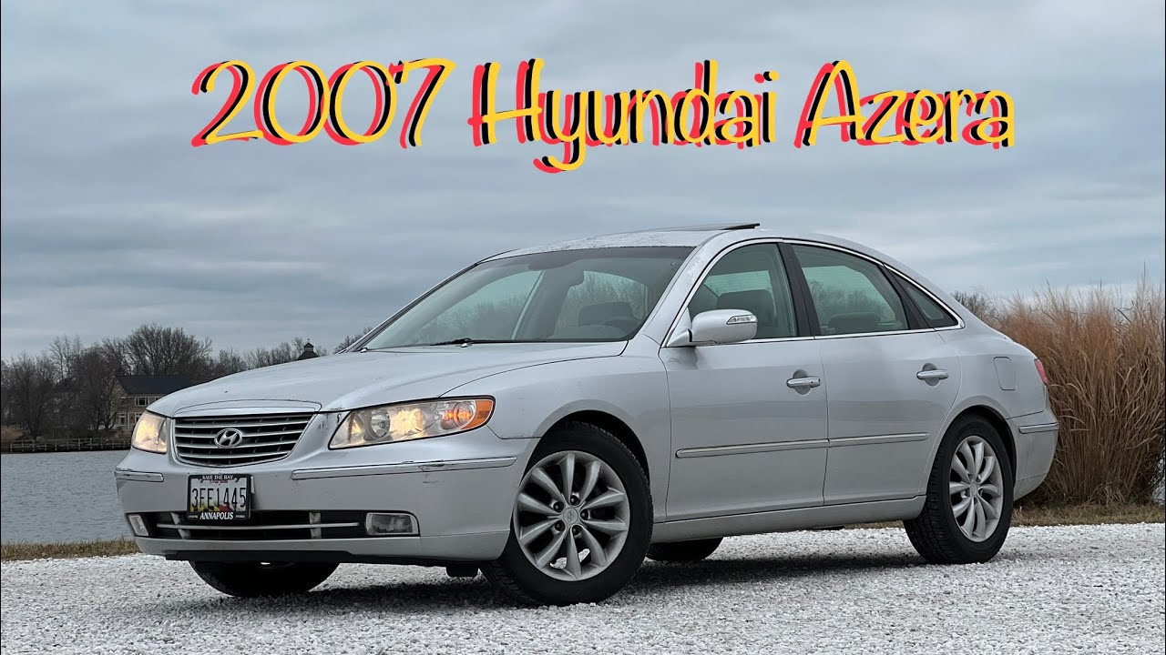 2007 Hyundai Azera Limited, Startup, Test-drive & Brief ...