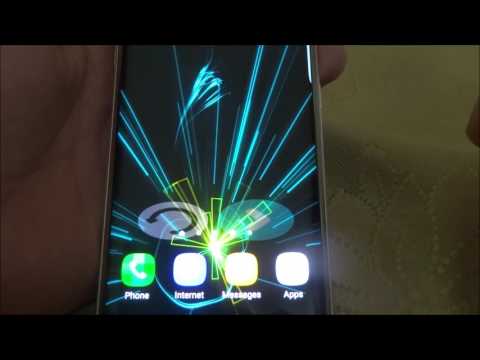 Abstract Particles III Live Wa Video