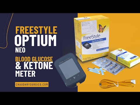 Abbott Freestyle Optium Neo Blood Glucose and Ketone Monitoring System