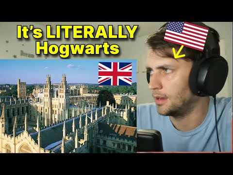 American reacts to Oxford University, England