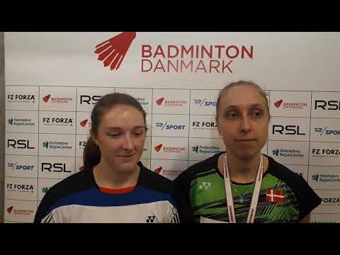 Sara Thygesen/Maiken Fruergaard er danmarksmestre for anden gang