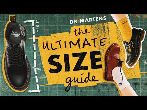 the ULTIMATE dr martens sizing guide
