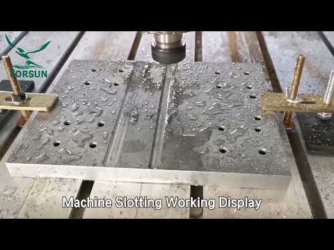 Slotting Aluminum By FORSUN CNC Router
