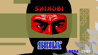 Shinobi Arcade Game Play Walkthrough