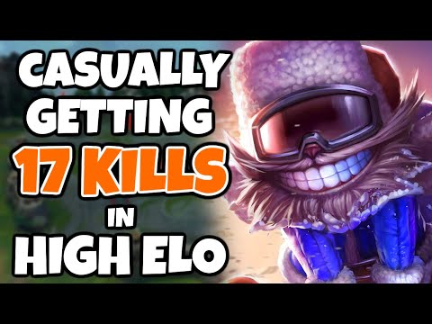Casual 17 Kill Ziggs game in High Elo (Are the Ziggs buffs insane or am I insane?) | 12.20